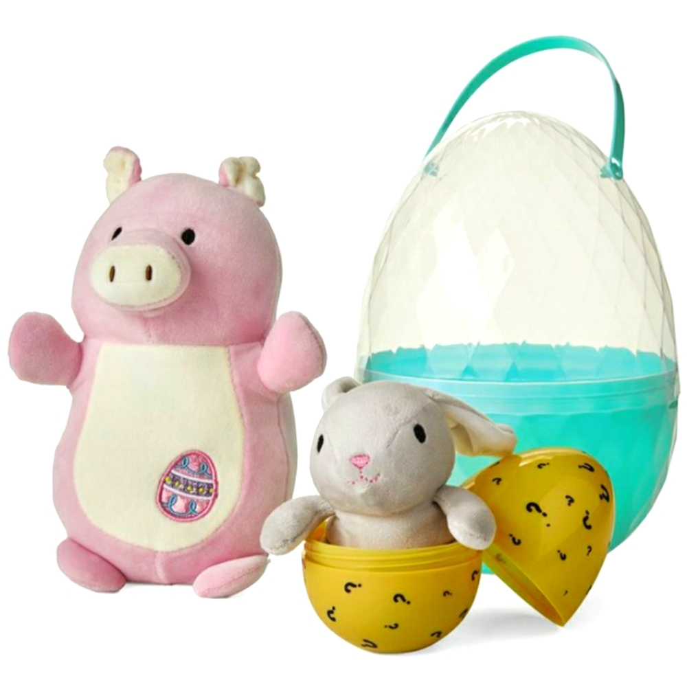 Squishmallow Hugmee Peter Pig + Mystery easter Egg 2022 SEALED Bee Happy Aldi